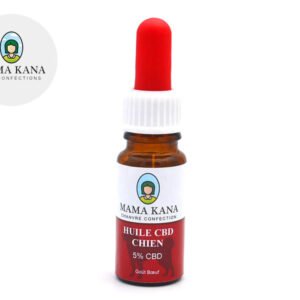 Huile CBD pour Chien 5% (Boeuf) - Mama Kana