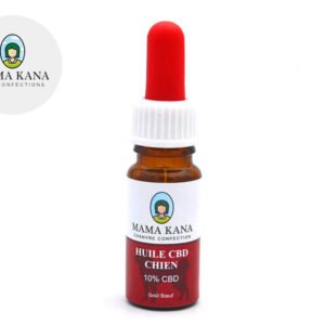 Huile CBD pour Chien 10% (Boeuf) - Mama Kana