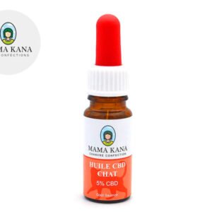 Huile CBD pour Chat 5% (Saumon) - Mama Kana