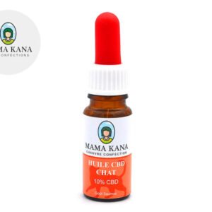 Huile CBD pour Chat 10% (Saumon) - Mama Kana
