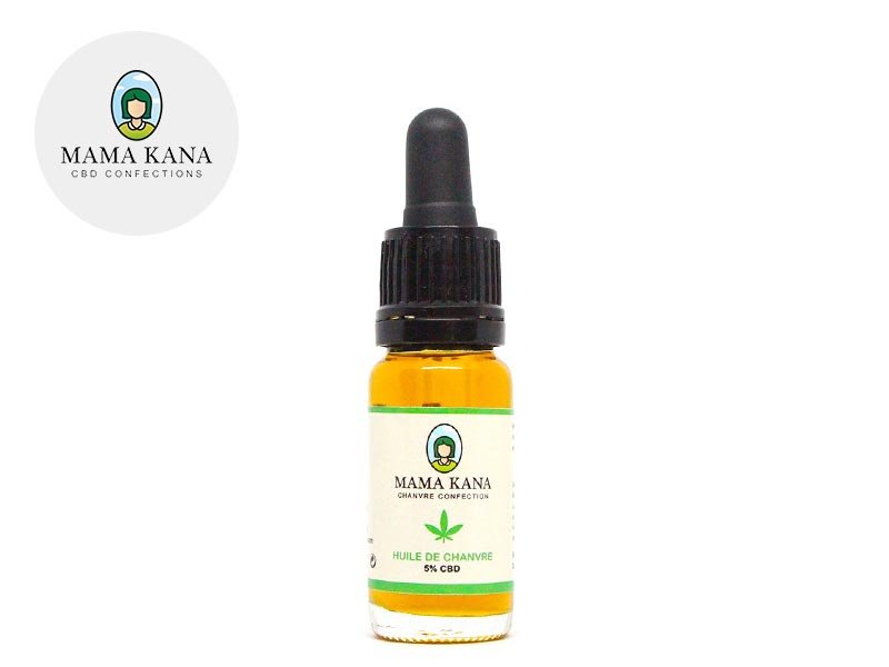 Huile CBD 5% bio - Mama Kana