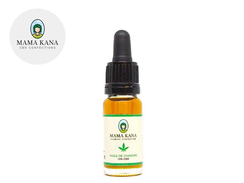 Huile CBD 10% bio - Mama Kana