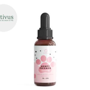 Huile CBD pour animaux 3% (Saumon) - Hempy Friends