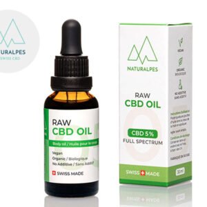 Huile CBD 5% bio Raw - Naturalpes
