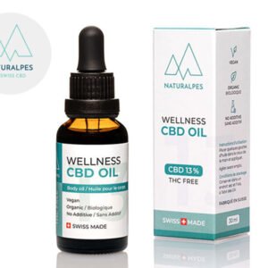 Huile CBD 13% bio Wellness - Naturalpes