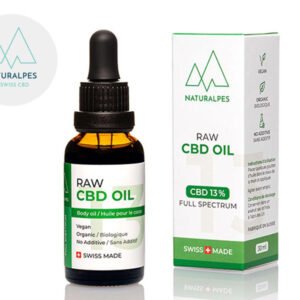 Huile CBD 13% bio Raw - Naturalpes