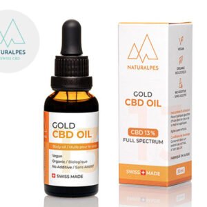Huile CBD 13% bio Gold - Naturalpes