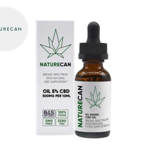 Huile MCT CBD 5% bio - Naturecan