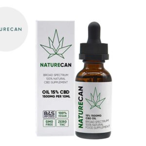 Huile MCT CBD 15% bio - Naturecan