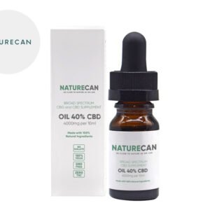 Huile MCT CBD 40% bio - Naturecan