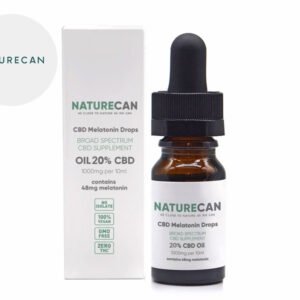 Huile Mélatonine CBD 20% bio - Naturecan