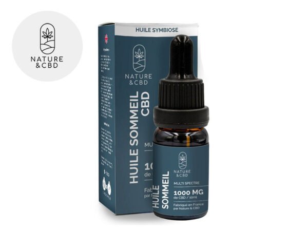 Huile CBD 10% bio (Sommeil) - Nature et CBD