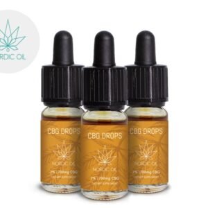 Pack 2+1 Huile CBG 7% bio - Nordic Oil