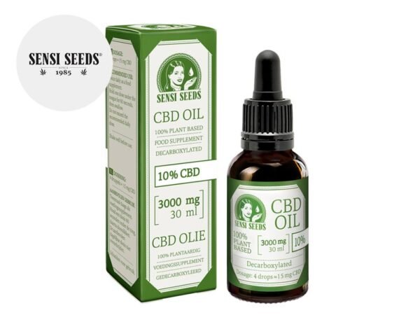 Huile CBD 10% bio 30ml - Sensi Seeds