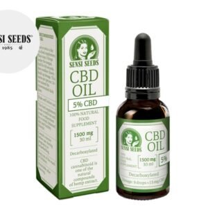 Huile CBD 5% bio 30ml - Sensi Seeds