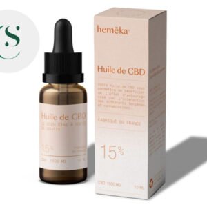 Huile CBD 15% bio - Hemēka