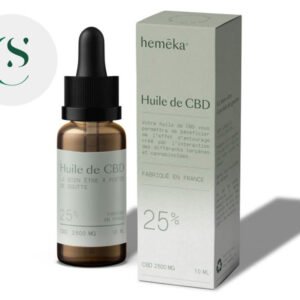 Huile CBD 25% bio - Hemēka