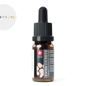 Huile CBD pour Chien 6% (Saumon) - SWISS FX