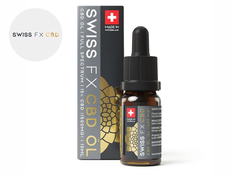 Huile CBD 15% bio - SWISS FX