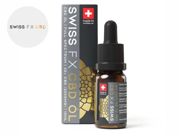 Huile CBD 20% bio - SWISS FX