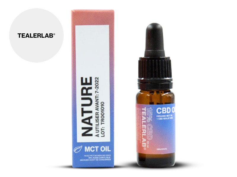 Huile CBD 15% bio - TealerLab