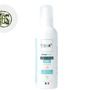 Huile de massage CBD bio Hexa3