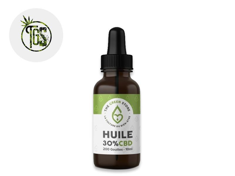 Huile CBD 30% bio - The Green Store