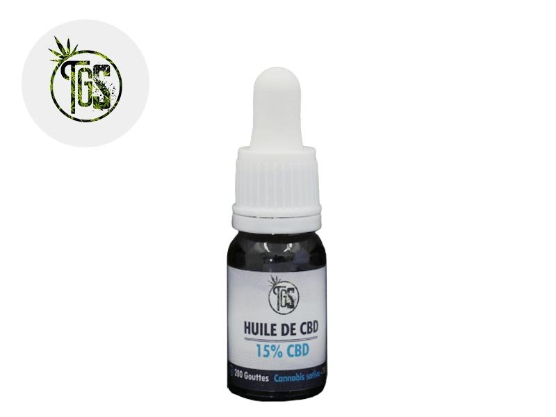 Huile CBD 15% bio - The Green Store