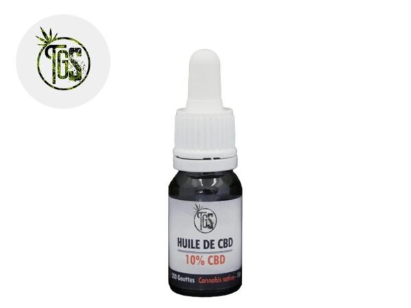 Huile CBD 10% bio - The Green Store