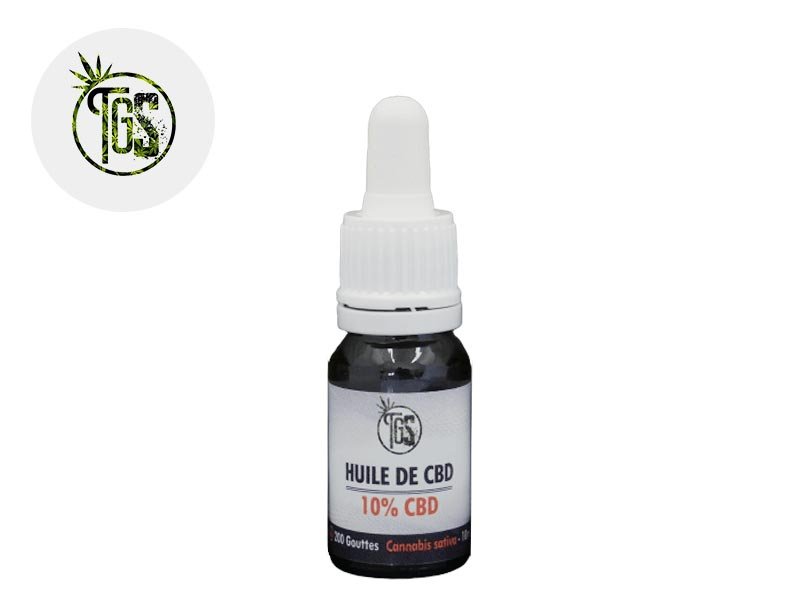 Huile CBD 10% bio - The Green Store