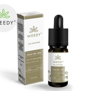 Huile CBD 20% bio - Weedy