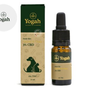Huile CBD pour Animaux 3% - Yogah