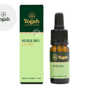 Huile CBD 5% bio - Yogah