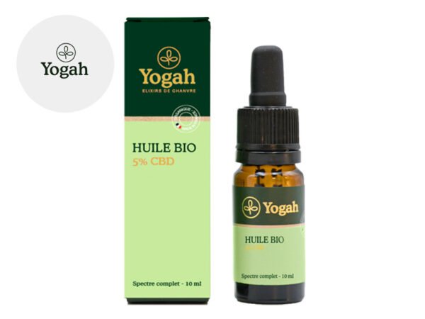 Huile CBD 5% bio - Yogah