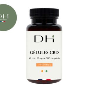 Gélules CBD (50mg) Vitamine C - Deli Hemp