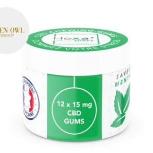 Chewing gums Menthe CBD - Hexa