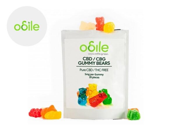 Bonbons Gummy Bears CBD - Odile Green