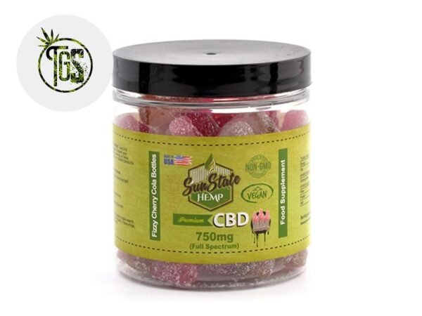 Bonbons Cola Cerise CBD - Sunstate