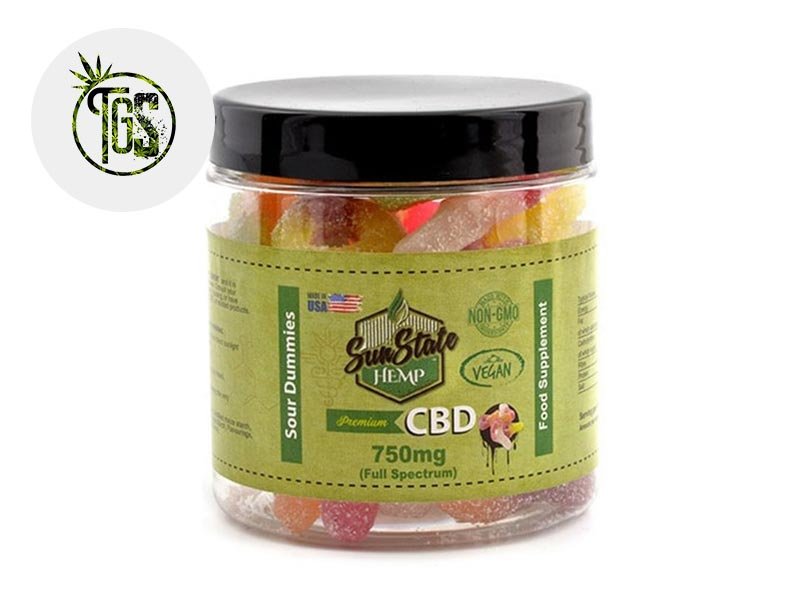 Bonbons Tétine Acidulées CBD - Sunstate