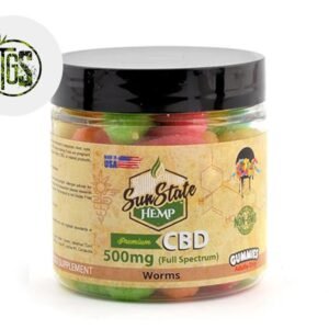 Bonbons Vers Acidulés CBD - Sunstate