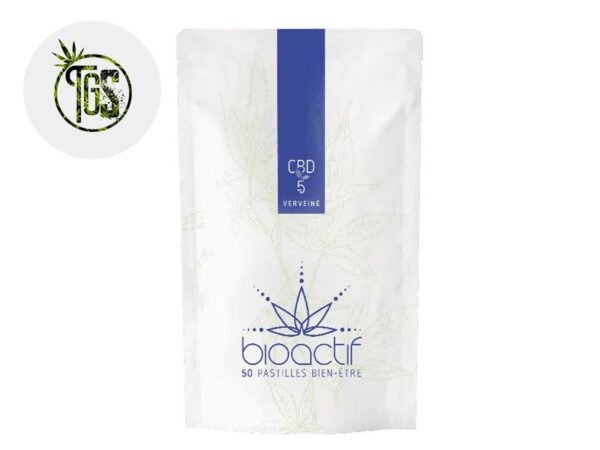 Bonbons Pastilles Verveine CBD - Bio Actif