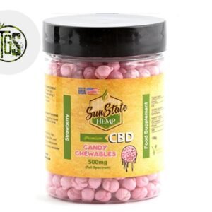 Chewing gums Fraise CBD - Sunstate