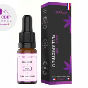 Huile CBD 40% Plus bio - CBD Purple