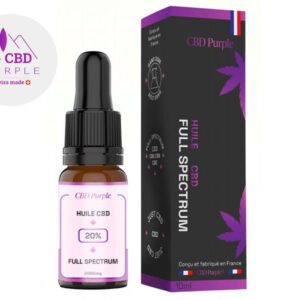 Huile CBD 20% Sérénité bio - CBD Purple