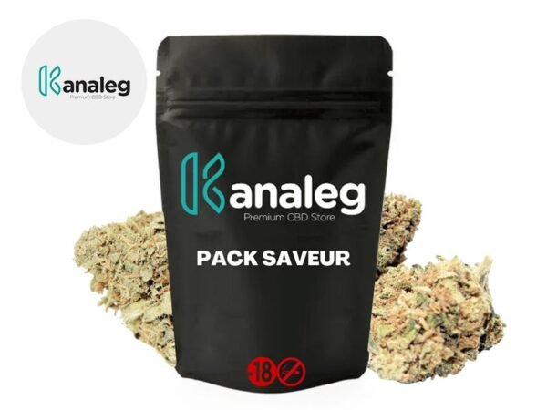 Fleur Pack Saveurs CBD  % - Kanaleg