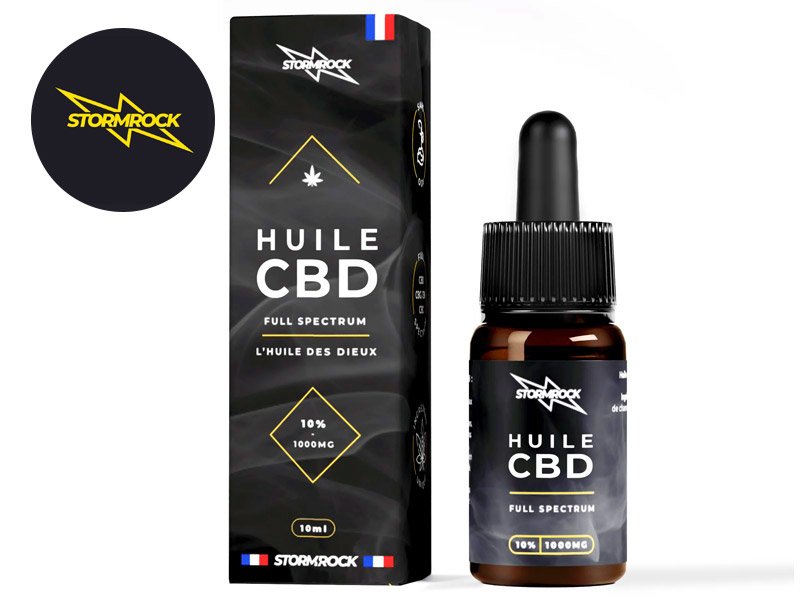 Huile CBD 10% bio - Stormrock