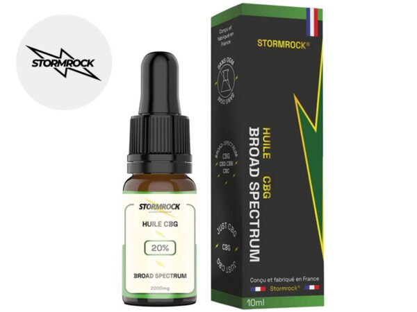 Huile CBG 20% bio - Stormrock