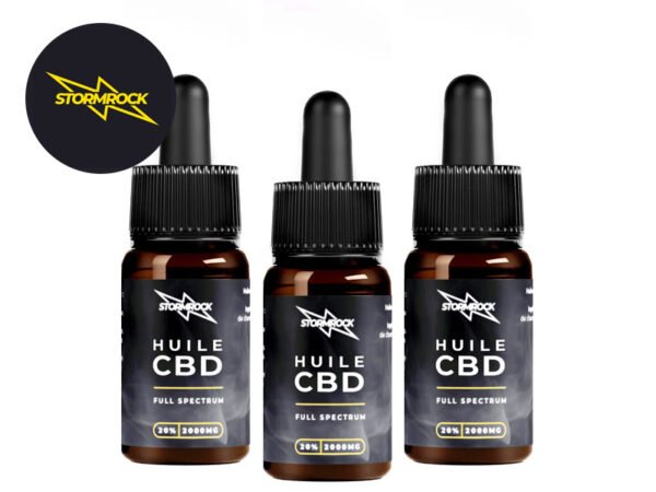 Pack 2+1 Huile CBD 20% bio - Stormrock