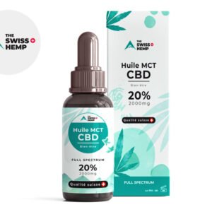 Huile CBD 20% MCT bio - The Swiss Hemp