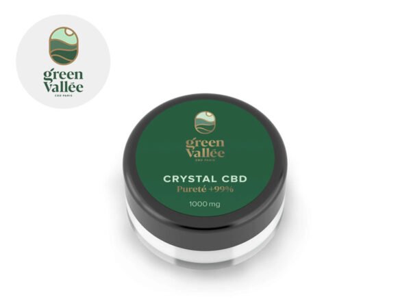 Cristaux CBD Green Vallée 99%